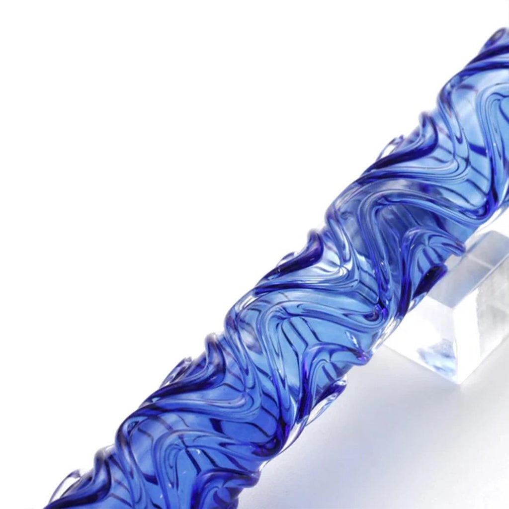 BUNGUBOX Limited Edition Blue Ocean Glass Dip Pen