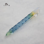 BUNGUBOX Limited Edition Fuji Blue Glass Dip Pen