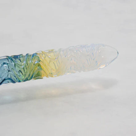 BUNGUBOX Limited Edition Fuji Blue Glass Dip Pen