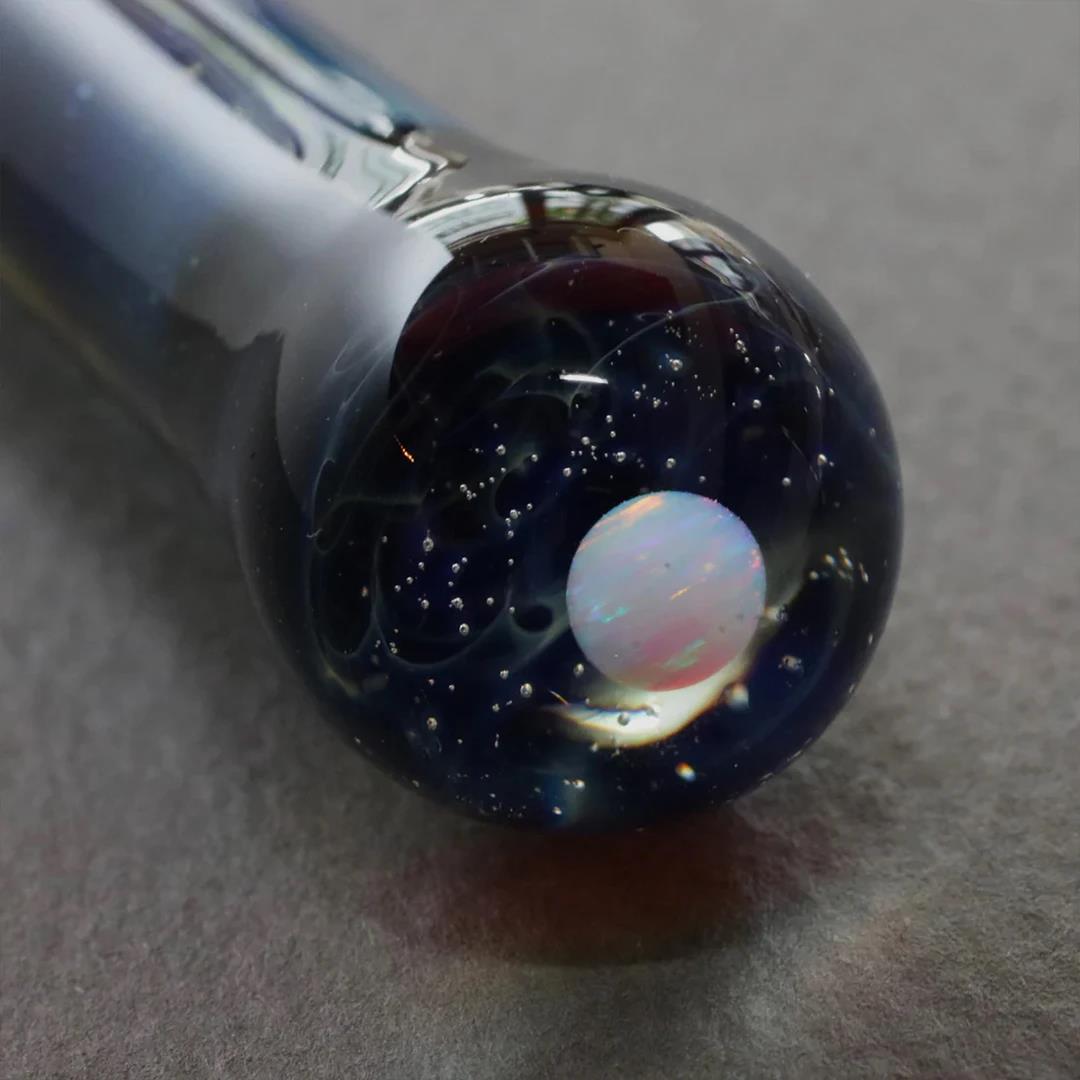 BUNGUBOX Limited Edition Nebula Short Glass Dip Pen