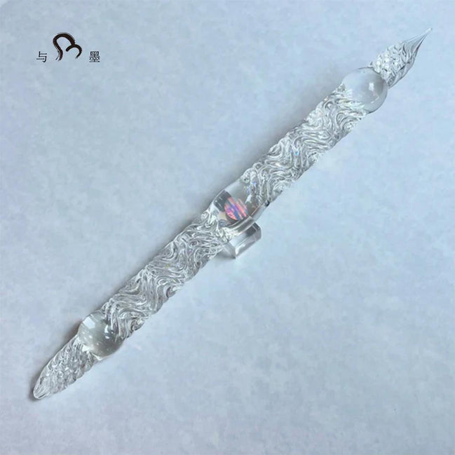 BUNGUBOX Limited Edition Supernova Nitou-ryuu Glass Dip Pen