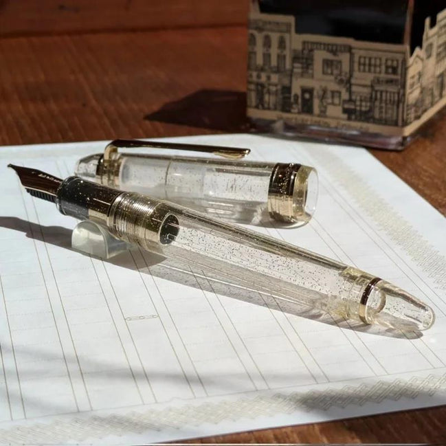 BUNGUBOX 限定 Kinka 14K 金色写乐中号钢笔