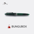BUNGUBOX Original Large Fountain Pen Norwegian Wood 18K Gold Low Center of Gravity Section