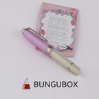 BUNGUBOX Limited Edition Thumbelina 14K Gold Low Center of Gravity Section Short Fountain Pen