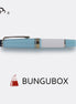 BUNGUBOX Alice 14K Gold Low Center of Gravity Mother-of-Pearl Crown Short Fountain Pen (Sailor Short Model)