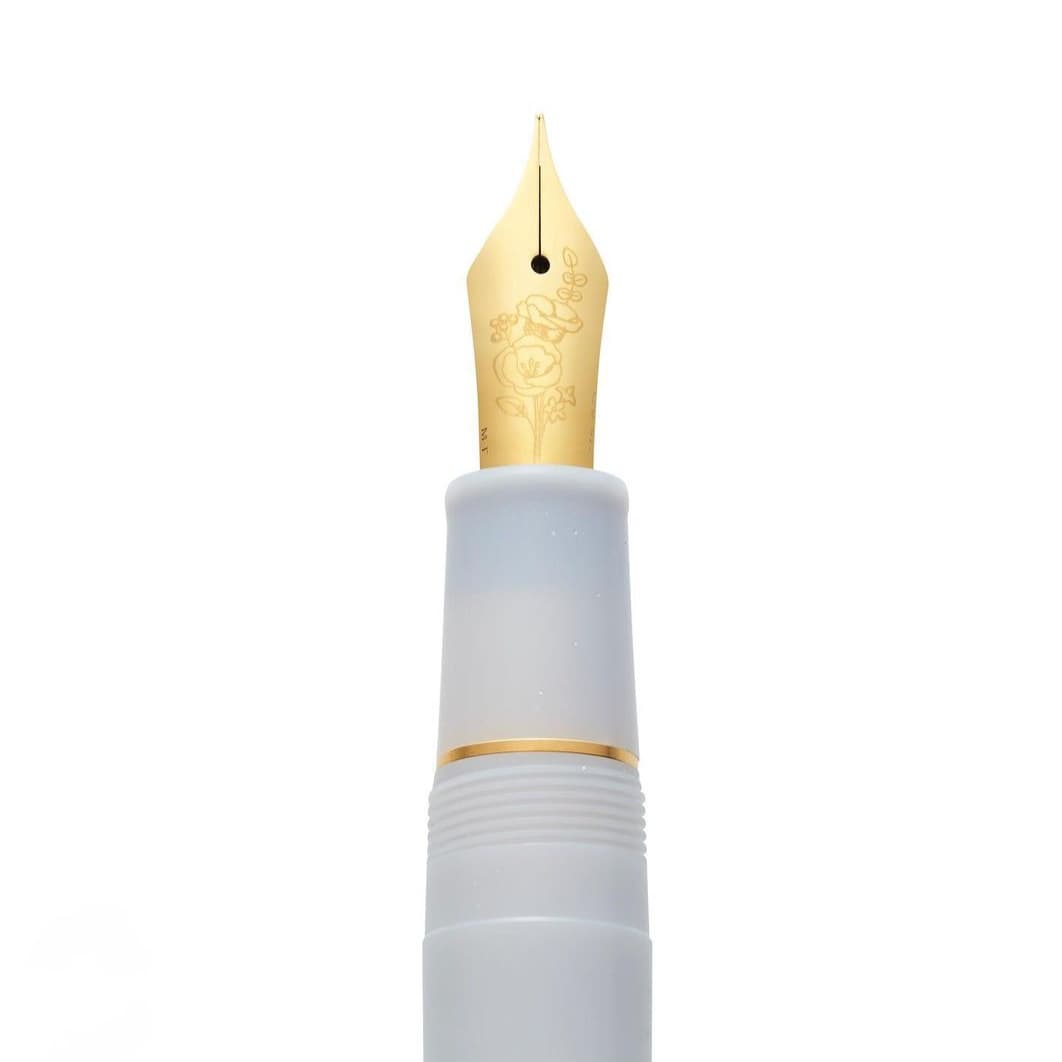 Limited Edition Ancora Bouquet: 1st Anniversary 21K Gold Sailor Large Fountain Pen