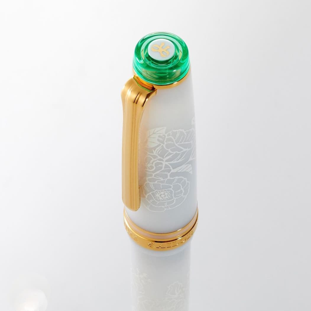 Limited Edition Ancora Bouquet: 1st Anniversary 21K Gold Sailor Large Fountain Pen