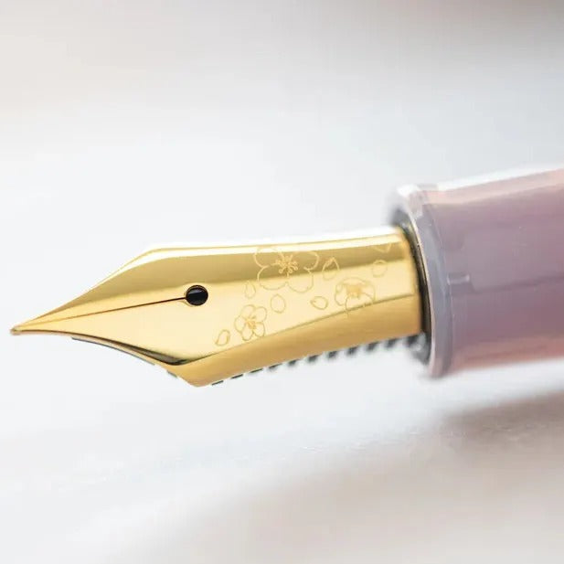 Sailor x Pentonote Fukushima Limited Edition - Night Sakura 14K Gold Fountain Pen