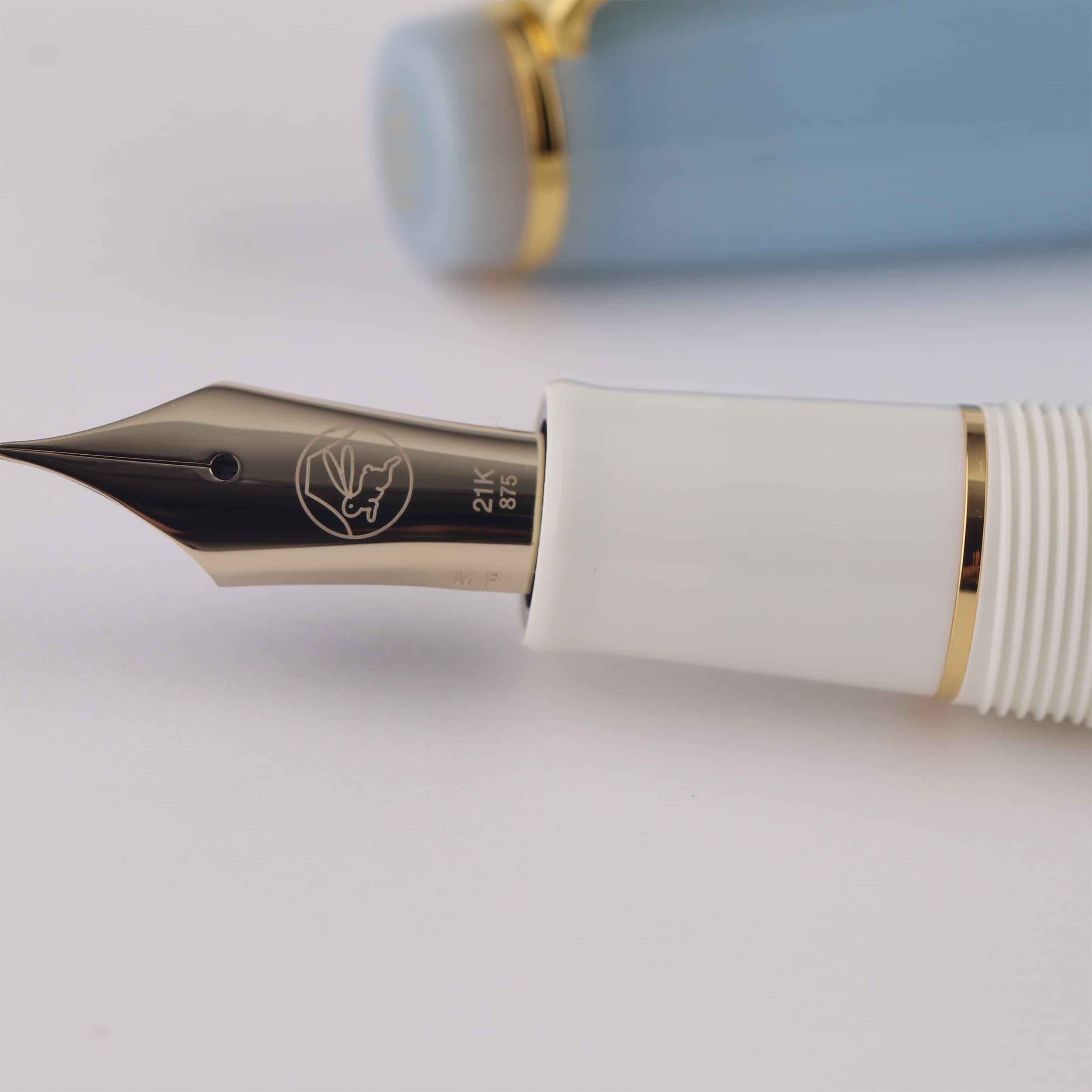 Sailor x Pentonote Fukushima Onsen Blue Limited Edition Fountain Pen, 21K Gold Nib