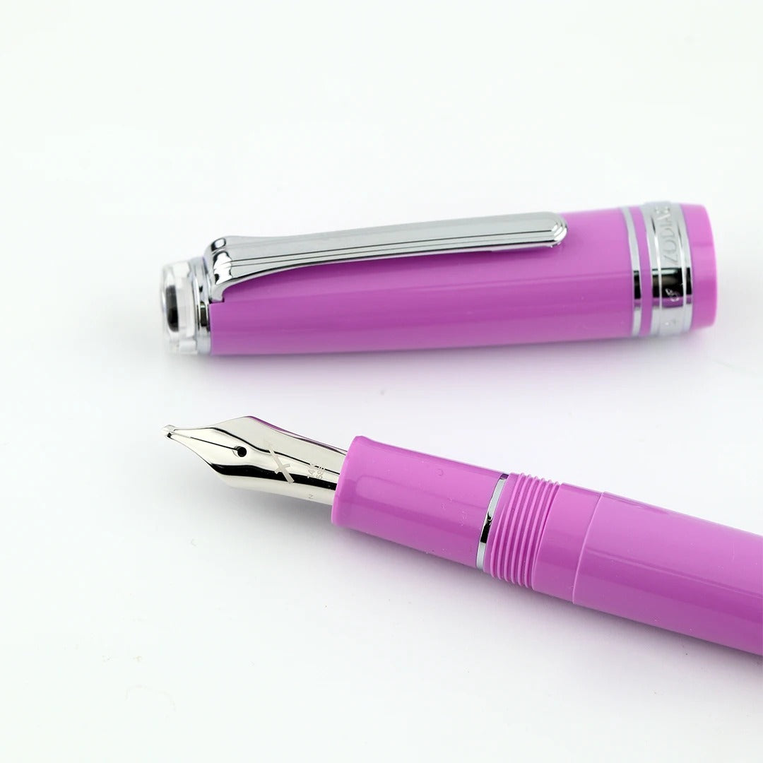 BUNGUBOX 2019 Constellation Series Limited Edition Sagittarius 14K Gold Mother-of-Pearl Crown Finial Short Fountain Pen Sailor Compact Fountain Pen