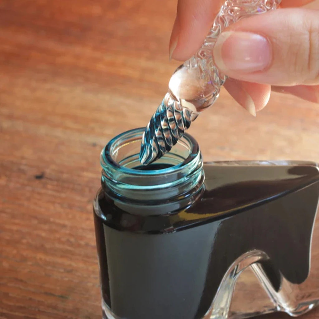 BUNGUBOX Limited Edition Supernova Nitou-ryuu Glass Dip Pen