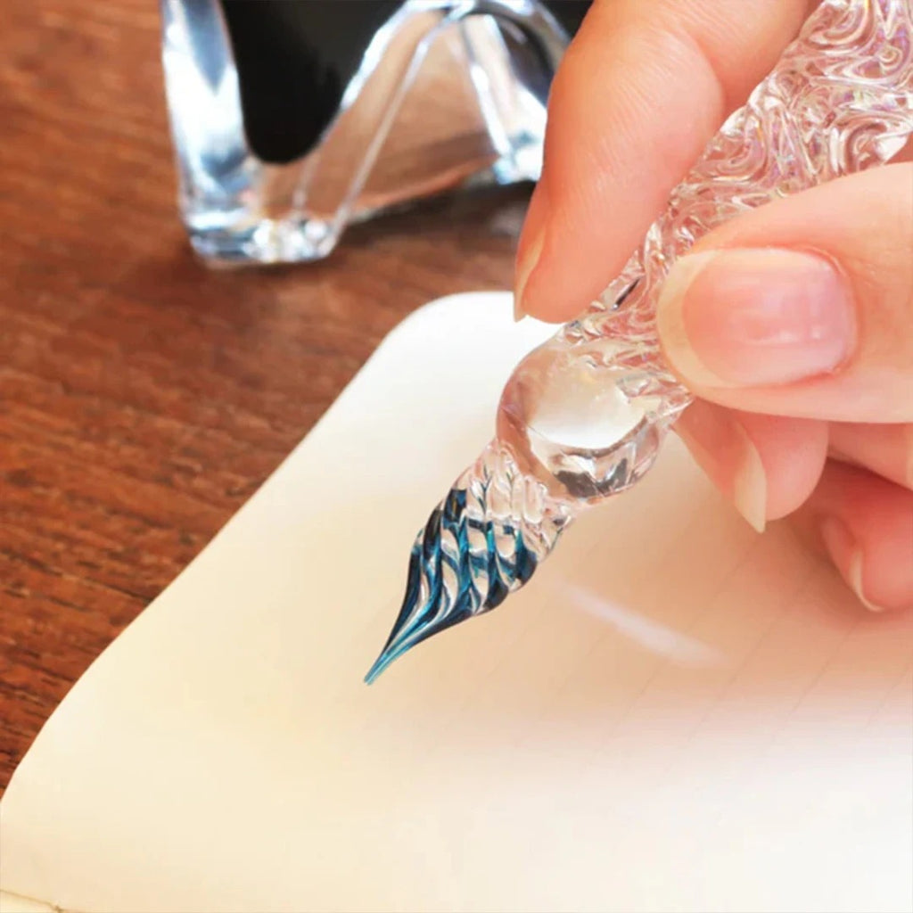 BUNGUBOX Limited Edition Supernova Nitou-ryuu Glass Dip Pen