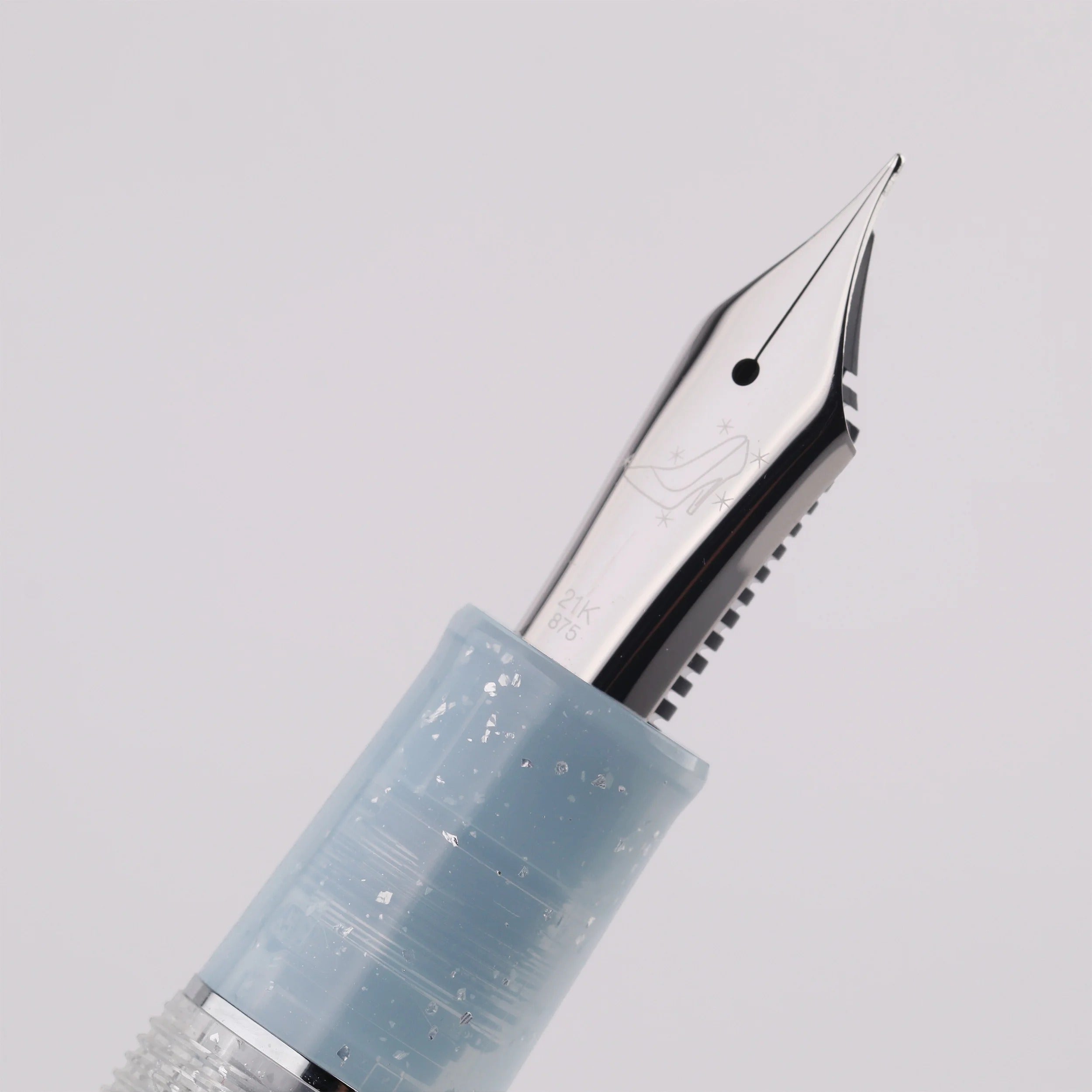 BUNGUBOX Limited Edition Alice High Heel Large Piston-filling 21K Gold Sailor Fountain Pen