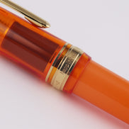 BUNGUBOX Limited Edition Orange Chocolate 14K Gold Sailor Standard Model Fountain Pen