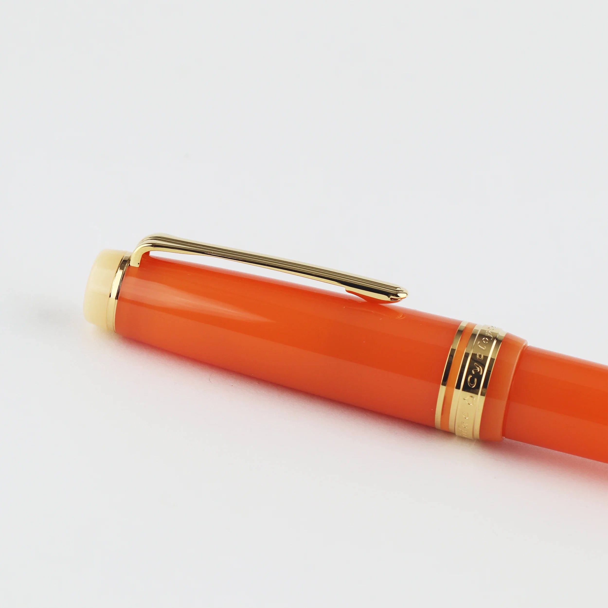 Kingdomnote KN Limited Edition Clownfish Series Orange 21K Gold Sailor Short Model Fountain Pen