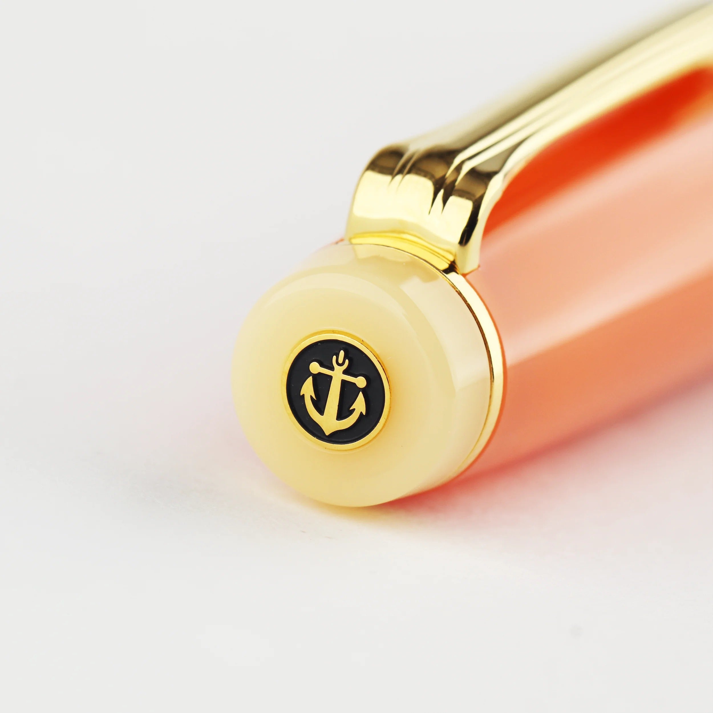 Kingdomnote KN Limited Edition Clownfish Series Orange 21K Gold Sailor Short Model Fountain Pen