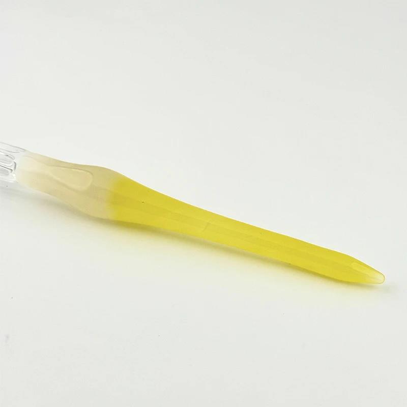 Aun Glass Dip Pen - Light Series, Pale Yellow Variant
