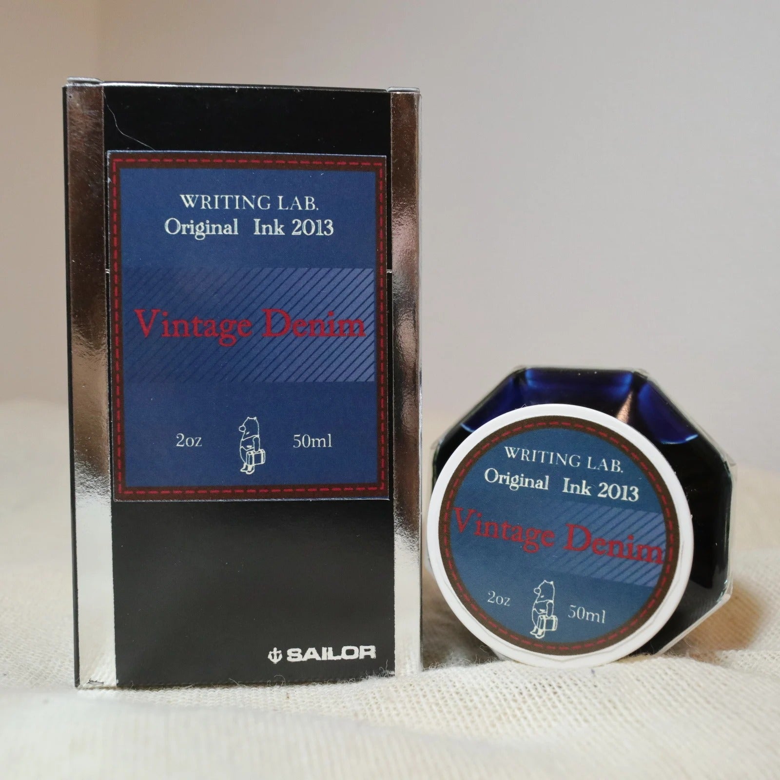 Kobe Pen and Message x Sailor Kizen Fountain Pen Inks – Classic Three Colors: Clover, Denim, Octagon