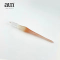 Aun Glass Dip Pen - Lamp Series, Pink Orange Variant