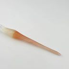 Aun Glass Dip Pen - Lamp Series, Pink Orange Variant