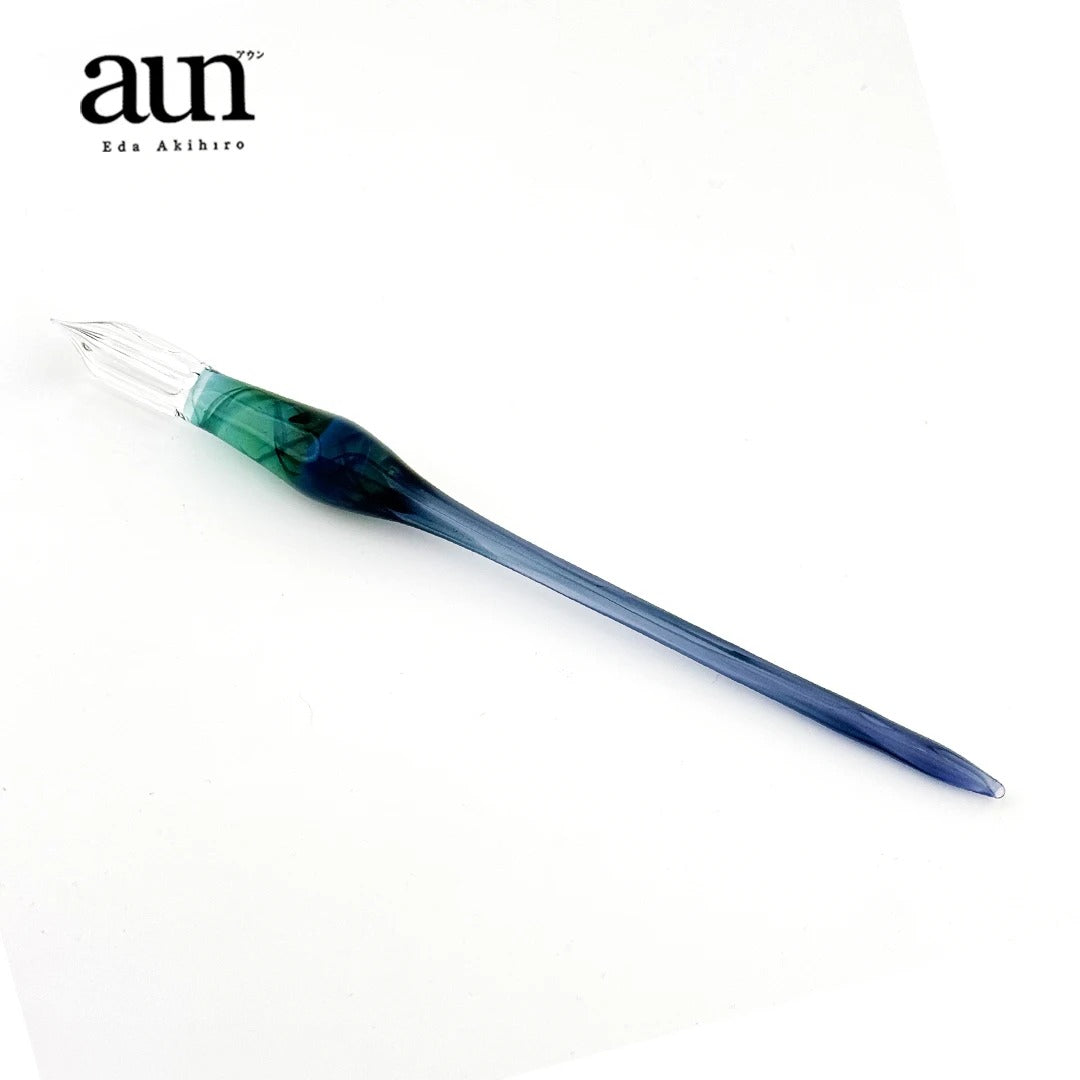 AUN 2024 Tokyo Pen Show Exclusive New Twilight Teal Glass Dip Pen