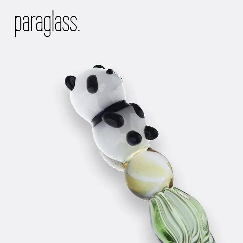 Paraglass Glass Dip Pen - Animal Series: Panda
