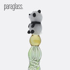 Paraglass Glass Dip Pen - Animal Series: Panda