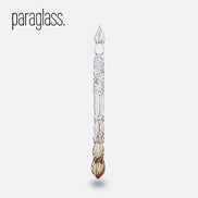 Paraglass Glass Dip Pen - Orange-Pink Magic Wand