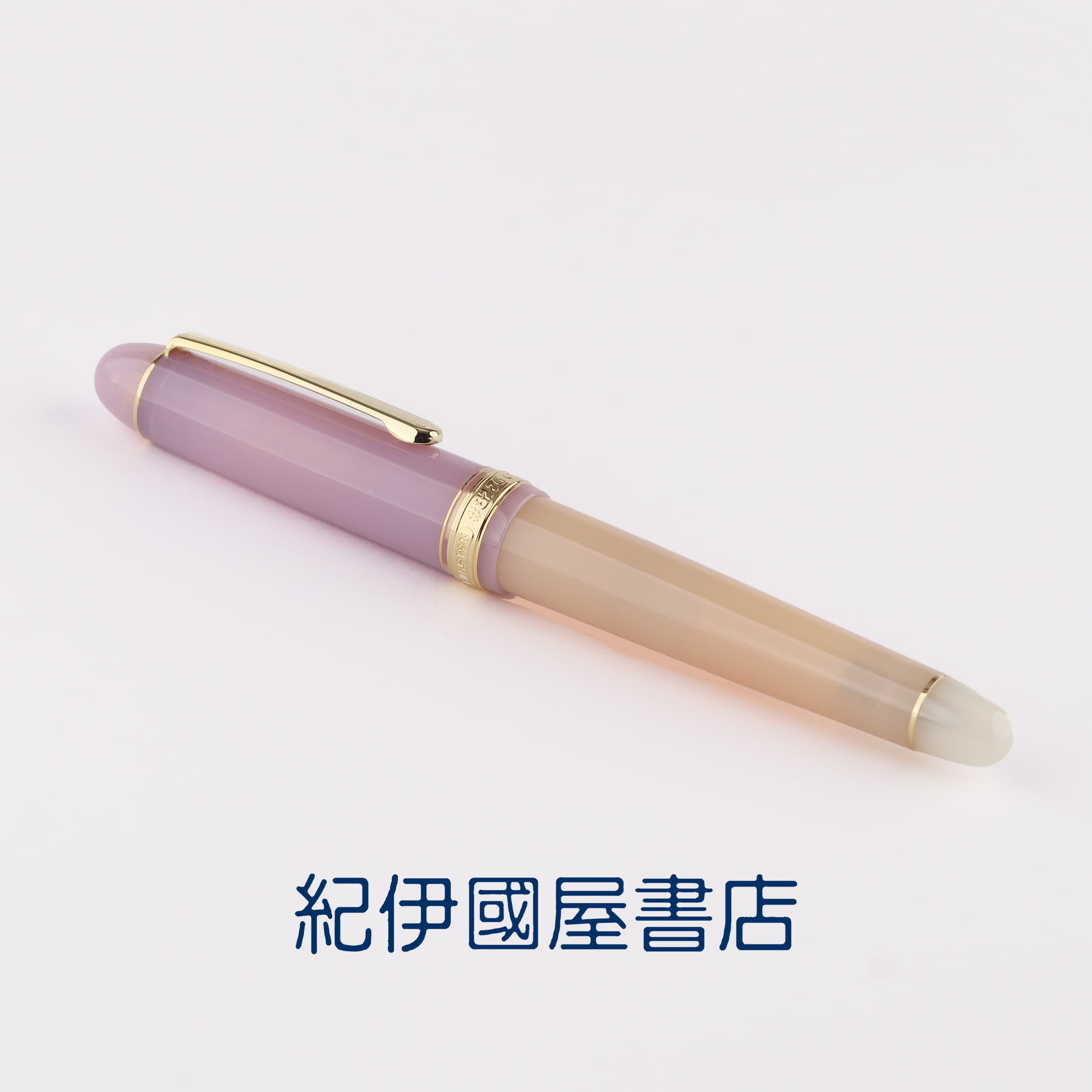 Kinokuniya Bookstore Exclusive - Thai Tea 14K Gold Platinum Fountain Pen