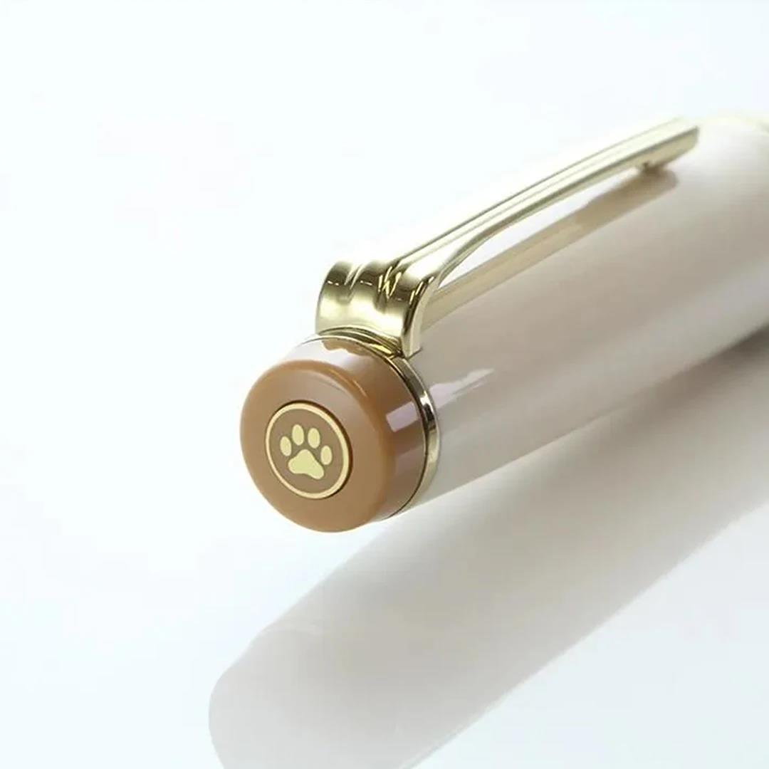 Sakamoto Bundo-do Limited Edition Nagasaki Scenery Series Fountain Pen, Tsushima Wildcat Brown, Flat-top Version, 14K Gold, Sailor Fountain Pen