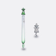Japanese Handmade Glass Dip Pen, Exhibition Limited Edition, Moomin Series, Green