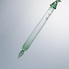Japanese Handmade Glass Dip Pen, Exhibition Limited Edition, Moomin Series, Green