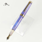 Stationery Girls Expo Limited Edition, Baby Blue Eyes, 14K Gold, Sailor Pro Gear Slim Fountain Pen