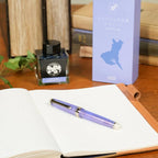 Stationery Girls Expo Limited Edition, Baby Blue Eyes, 14K Gold, Sailor Pro Gear Slim Fountain Pen