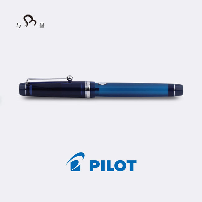 Daimaru Fujii Season 26 Limited Edition Fountain Pen - Yoichi Hokkaido Ocean Blue, Crafted by Pilot with 14K Gold Nib