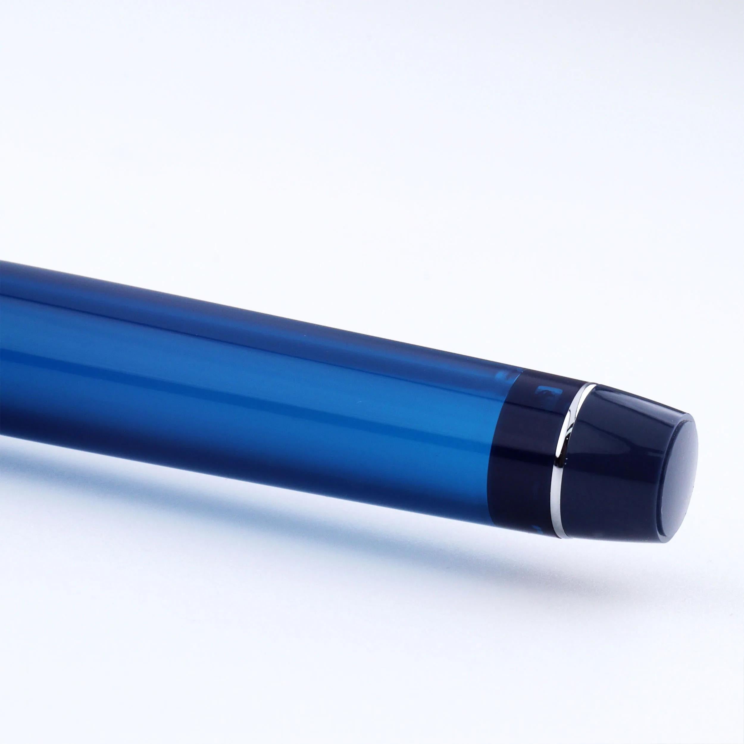 Daimaru Fujii Season 26 Limited Edition Fountain Pen - Yoichi Hokkaido Ocean Blue, Crafted by Pilot with 14K Gold Nib