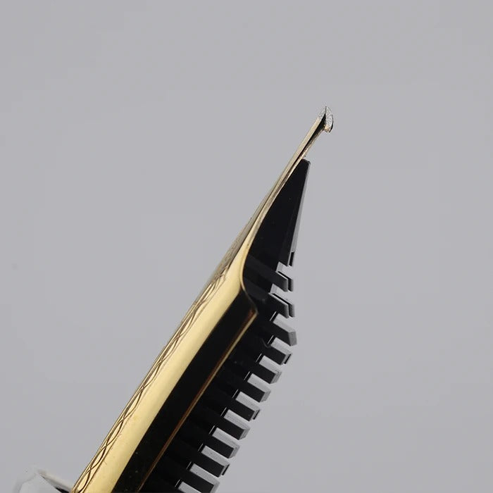 Sailor Vintage 1911 Fountain Pen, Yukio Nagahara Modified Nib, Pearlescent White Torpedo Shape, 21K Gold, Full Gold Nib