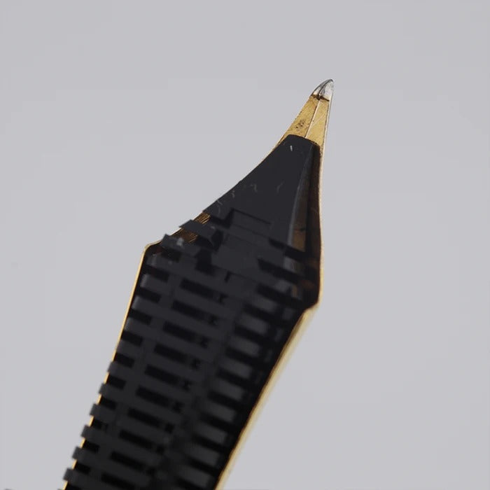 Sailor Vintage 1911 Fountain Pen, Yukio Nagahara Modified Nib, Burgundy Torpedo Shape, 21K Gold, Full Gold Nib