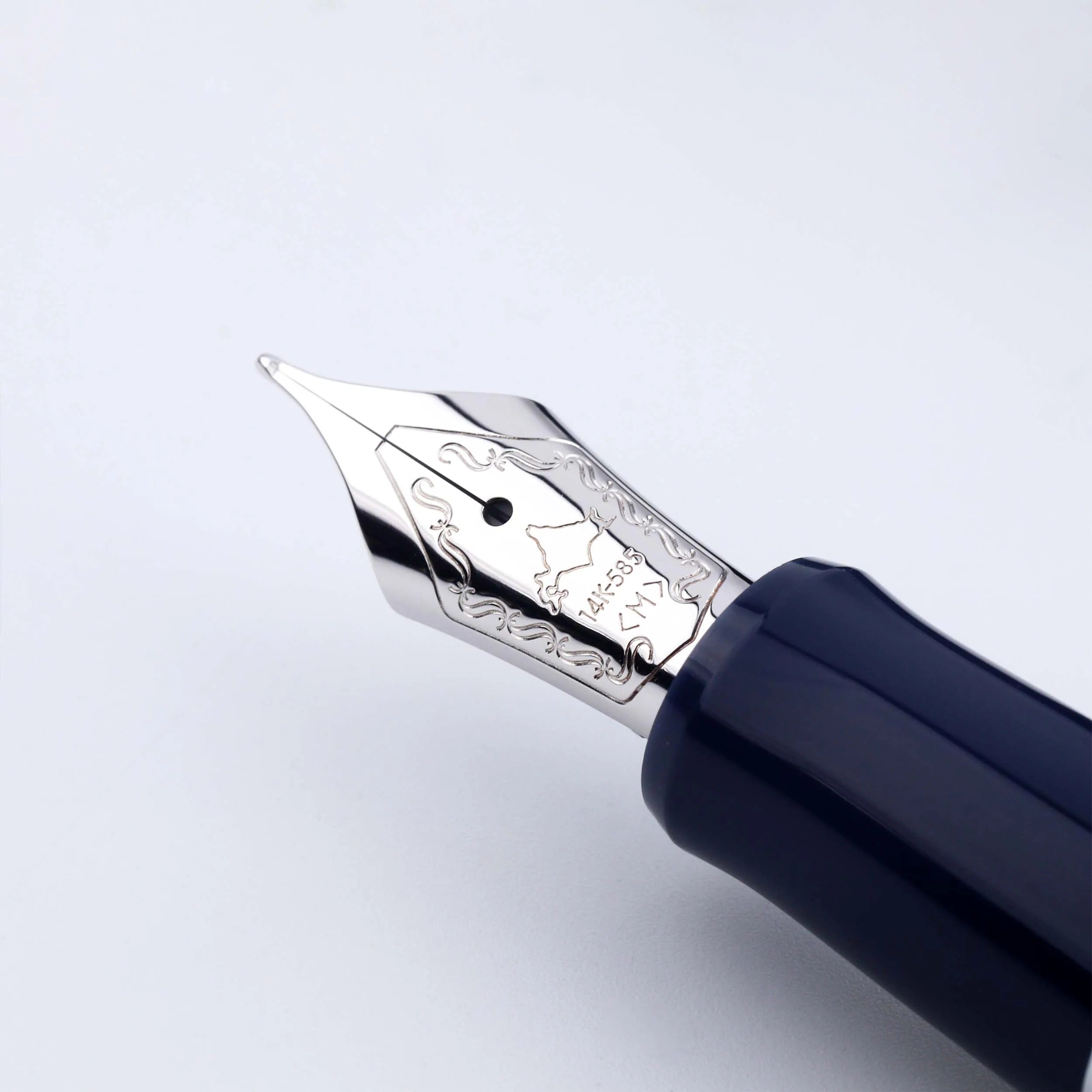 Daimaru Fujii Season 26 Limited Edition Fountain Pen - Yoichi Hokkaido Ocean Blue, Crafted by Pilot with 14K Gold Nib