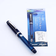 Daimaru Fujii Season 26 Limited Edition Fountain Pen - Yoichi Hokkaido Ocean Blue, Crafted by Pilot with 14K Gold Nib