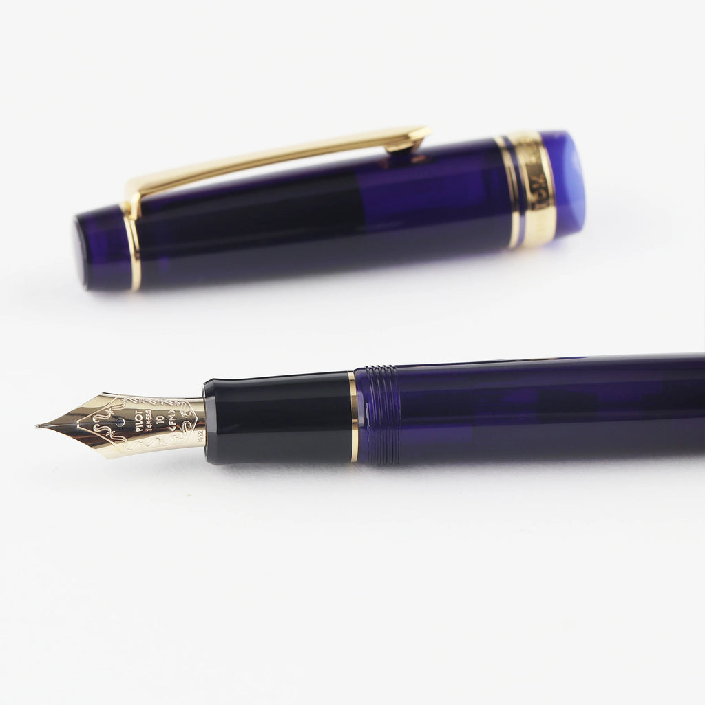 Pilot Exhibition Exclusive Model 912 Blue Version No.10 Nib 14K Gold Fountain Pen