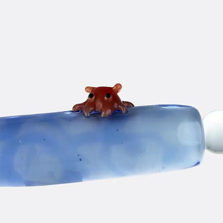 Japanese Handmade Glass Pen • Exhibition Limited • Ocean Series • Octopus