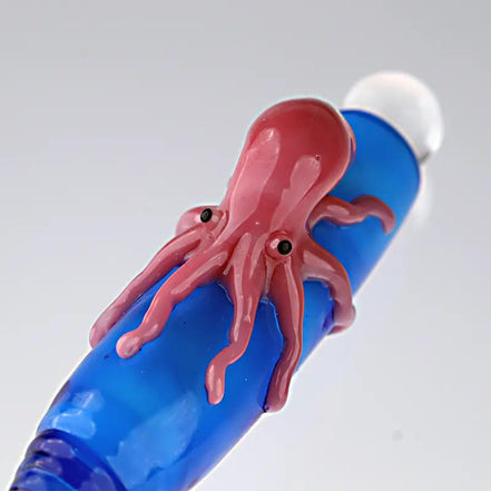 Japanese Handmade Glass Pen • Exhibition Limited • Ocean Series • Octopus