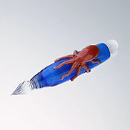 Japanese Handmade Glass Pen • Exhibition Limited • Ocean Series • Octopus