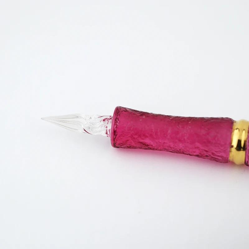 Toos Glass Studio Red Glass Pen · Poem of the Moon