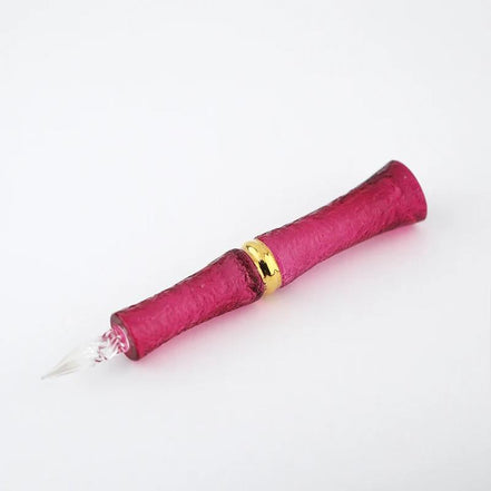 Toos Glass Studio Red Glass Pen · Poem of the Moon
