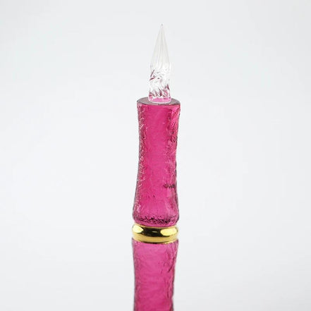 Toos Glass Studio Red Glass Pen · Poem of the Moon