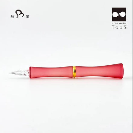 Glass Studio Tools Limited Edition Glass Dip Pen - Hyakka Pink
