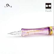 Glass Studio Tools Limited Edition Glass Dip Pen - Oboro Tsuki, Ayame Color