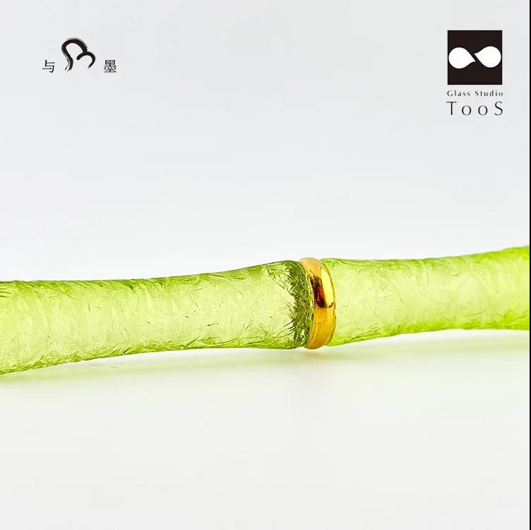 Glass Studio Tools Limited Edition Glass Dip Pen - Hyakka Light Green